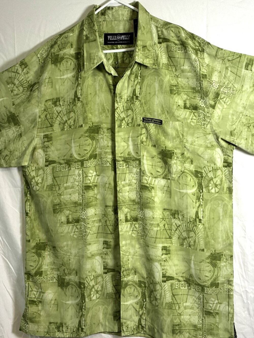 PELLE PELLE Marc Buchanan: Size XL Green /lighter green
